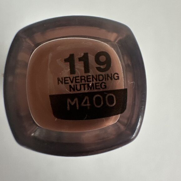 Loreal Infallible Lipcolor 119 Neverending Nutmeg M400 New Discontinued 2 Step - Picture 5 of 14